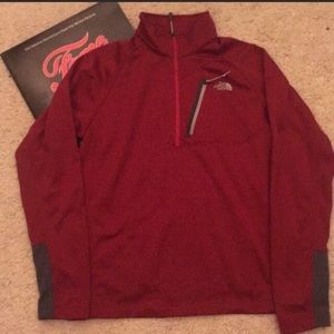 The north face zip up